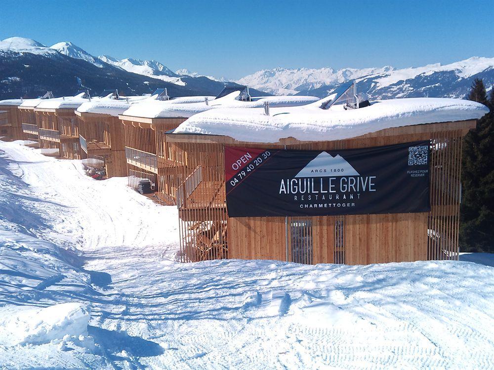 L'Aiguille Grive Chalets Hotel Les Arcs  Exteriör bild